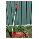 Dayton 3000 lb capacity working floor jack; as is