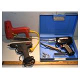 3 tools: Weller D-550 soldering gun, Arrow ET-50 s