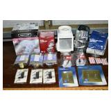Lot: LED security light, dryer vent supplies, occu
