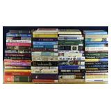 62 books: various topics; as is