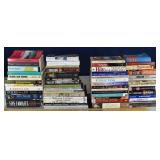 68 paperback books:  war related topics; as is