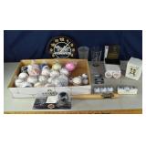 Collection of baseball/Ripken memorabilia; as is