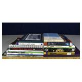 17 books: Walt Disney, nature, etc.; as is