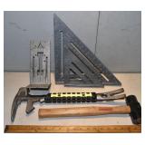 Framing lot: Stanley FuBar, Razorback hammer, 3 fr