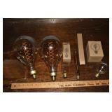 Collection of 5 unique light bulbs; as is