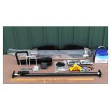 Lot of truck and trailer parts, supplies, car care