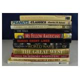 11 books: Dr. Seuss, Peanuts, etc.; as is