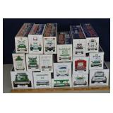 17 Hess trucks from 1995-2011; as is