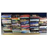 110 paperback books: numerous topics; as is