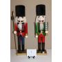 CHRISTMAS NUTCRACKERS 31" TALL