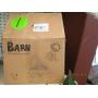 Barn solar wall light  red