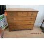 Walnut 3 over 3 chipendale chest circa 1700