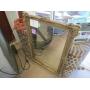 Gold framed wall mirror 42"x29"