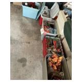 4-Totes-1 Cooler- x-mas-fall-easter decor lot