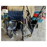 Wheel chair- walker- grabber-misc canes lot
