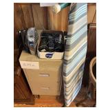2-Drawer  file cabinet- iron-ironing board- phones