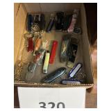 Misc box lot pin  knives