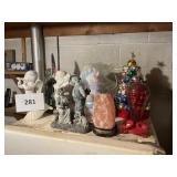 Salt lamp- yard decor- seasonal decor lot