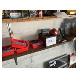 Wooden crate lot- hardware -misc