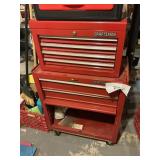 Craftsman 2 pc rolling tool box -misc tools