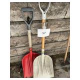 2- Scoop shovels