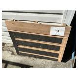 Wooden ramp 31inWx28inL