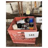 Crate lot- spray paints