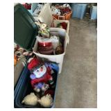3-Totes- 1 Cooler- x-mas decor- Easter decor