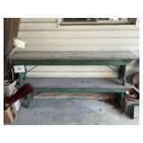 73in Wooden bench 2 ct
