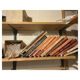 Books- light- speaker- misc.
