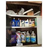 Oils- bug remover- anti-freeze-grease- misc lot