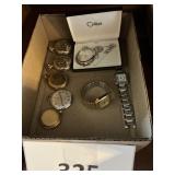 Wrist watches- pocket watches-misc lot