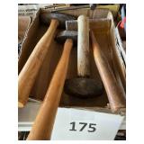 Misc rubber mallet lot