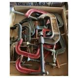 Misc clamps lot