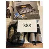 2- Banculars- Uniden scanners lot