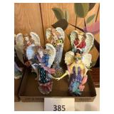 Lenox angel year  figurines 5 ct