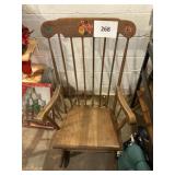 Vintage wooden rocker