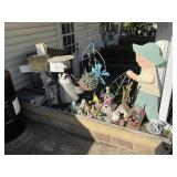 Misc yard decor pcs -bird houses
