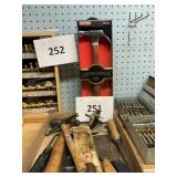 Craftsman hammer (new)- misc tool lot