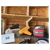 B & D battery charger - stapler- soder gun lot