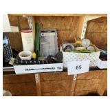 Misc hardware-phone- weather reader-tapes
