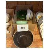 Batter bowls- FireKing bowl lot 4 ct
