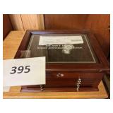 JFK display coin box NO coins