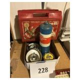 Torch kit- whole saw blades- measure tape lot