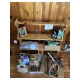 Wooden shelf- stationary- CD