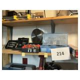Misc saw blades- bits- case lots