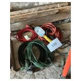 Misc ext cords- trouble light