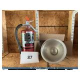 Fire Ext.- Drop light lot