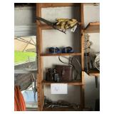 Banculars- straps- misc tools- gloves-clippers