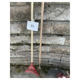 2- Leaf rakes lot